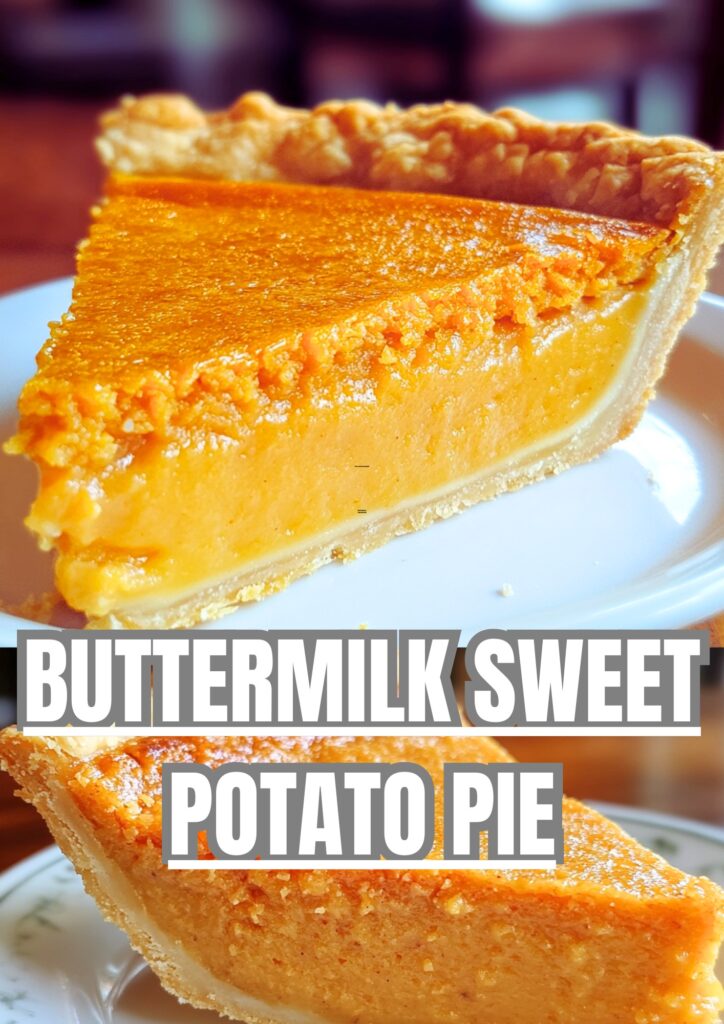 Buttermilk Sweet Potato Pie Recipe

