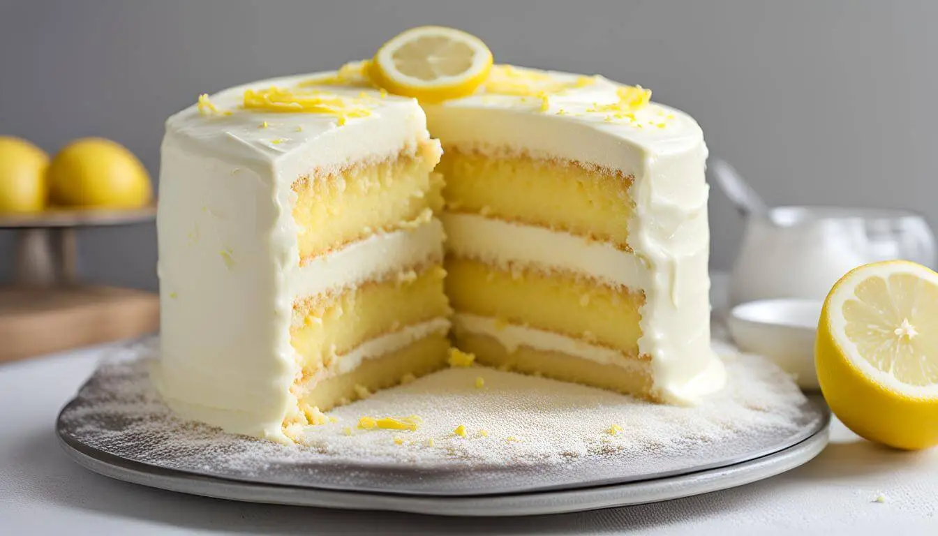 Lemon Velvet Cake