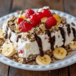 No-Bake Banana Split Cake Recipe