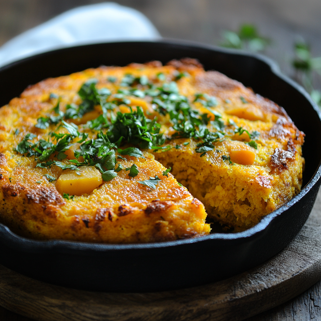 Sweet Potato Cornbread