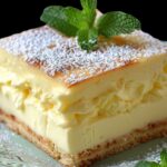 Vanilla Custard Cream Squares