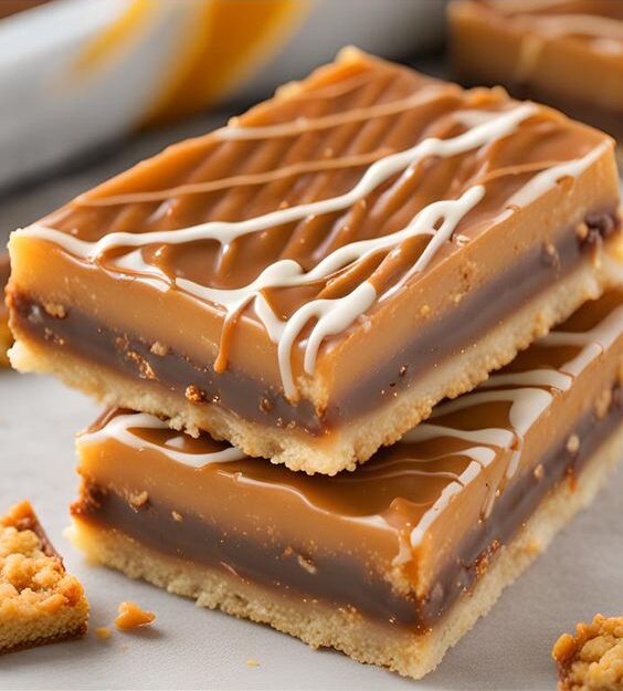 Butterfinger Caramel Crunch Bars