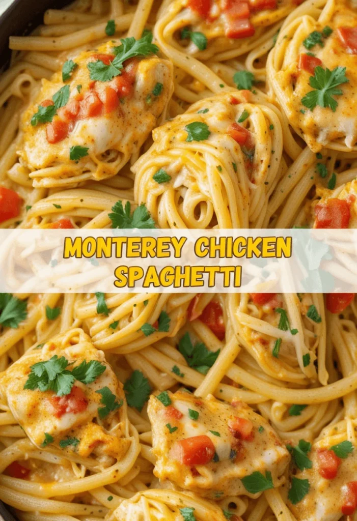 Monterey Chicken Spaghetti Recipe