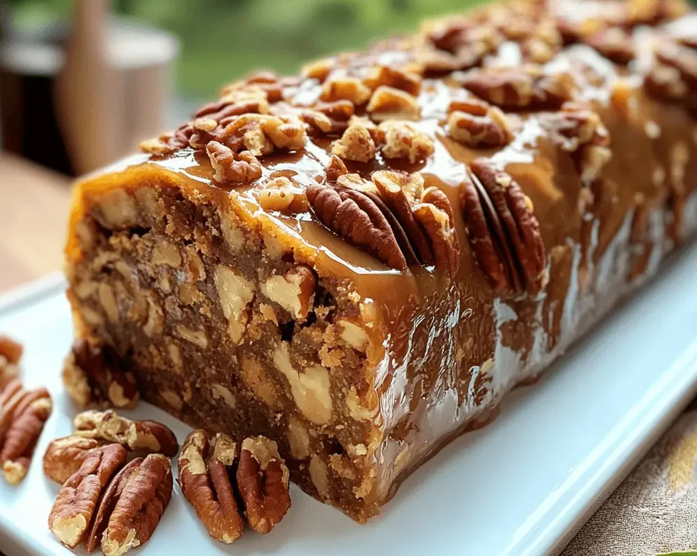 Nana’s 3-Ingredient Pecan Log-2