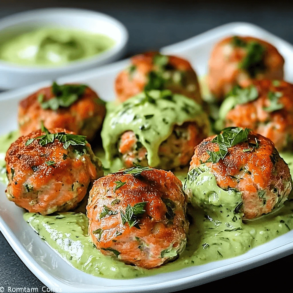 Baked-Salmon-Meatballs-Avocado-Sauce-1