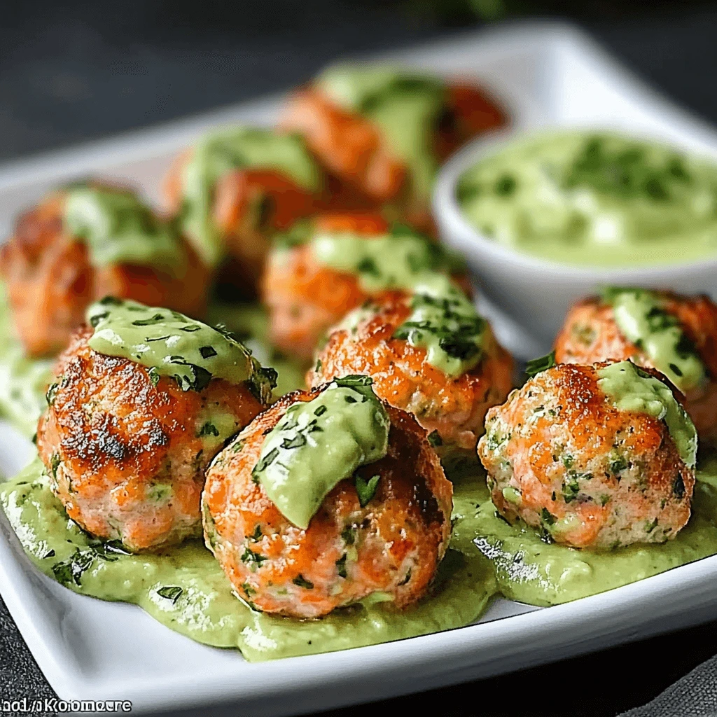 Baked-Salmon-Meatballs-Avocado-Sauce-2