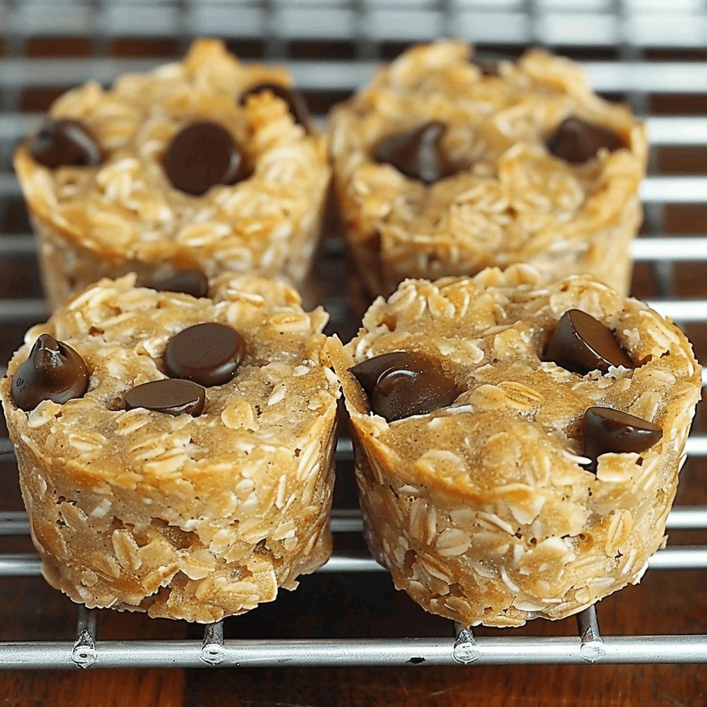 Breakfast Oatmeal Cupcakes To Go-5