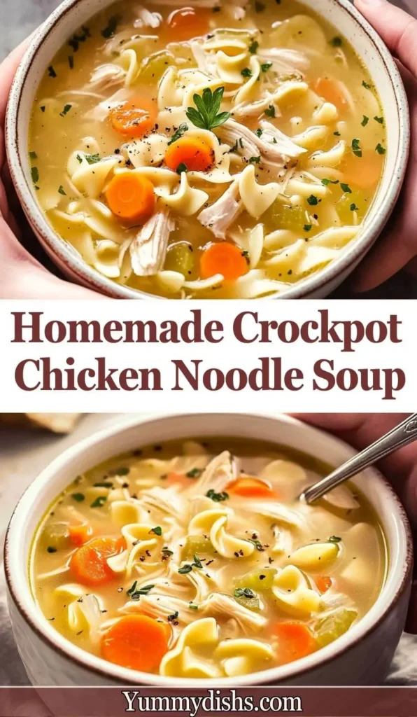 Homemade-Crockpot-Chicken-Noodle-Soup-pinterest