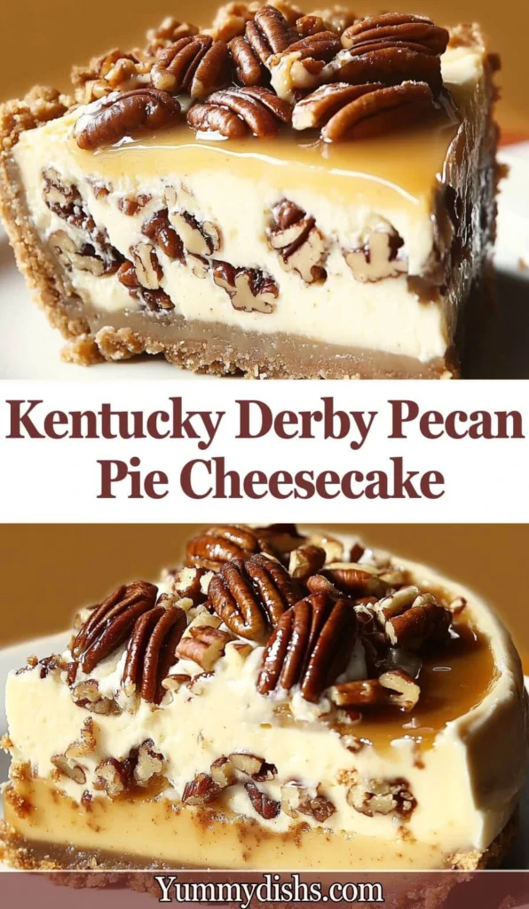 Kentucky-Derby-Pecan-Pie-Cheesecake-pinterest