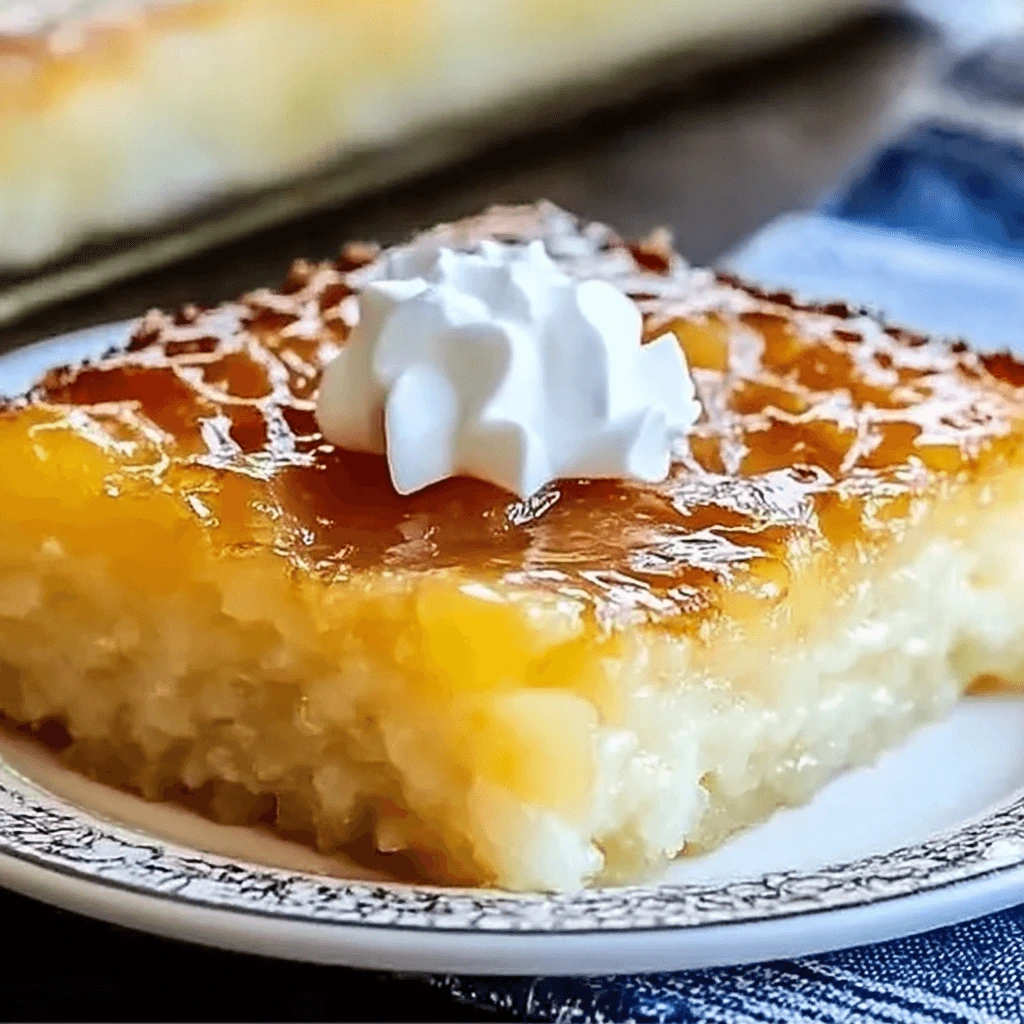 2 Ingredient Pineapple Cake