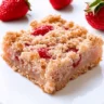 Best Strawberry Rhubarb Crumb Bars
