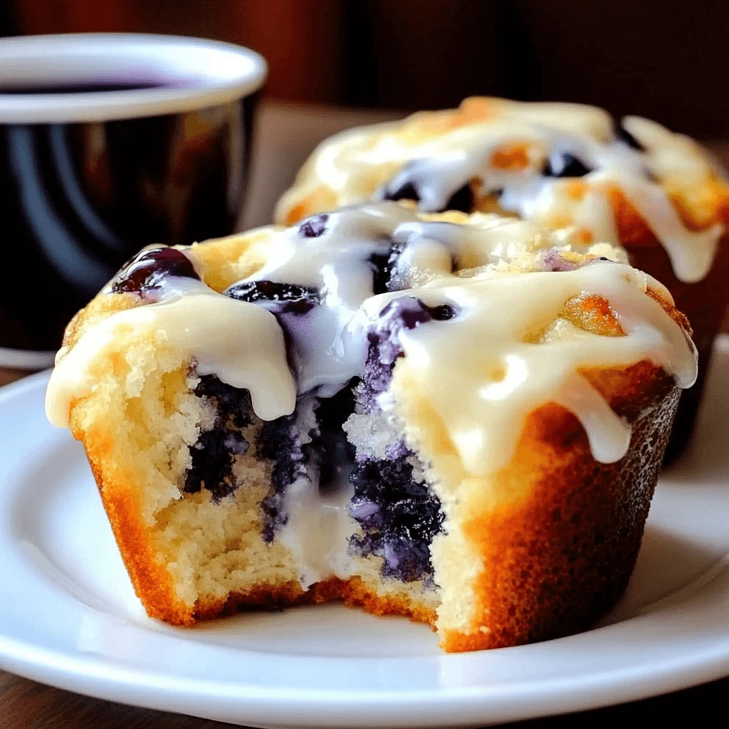 Blueberry Cream Cheese Muffins