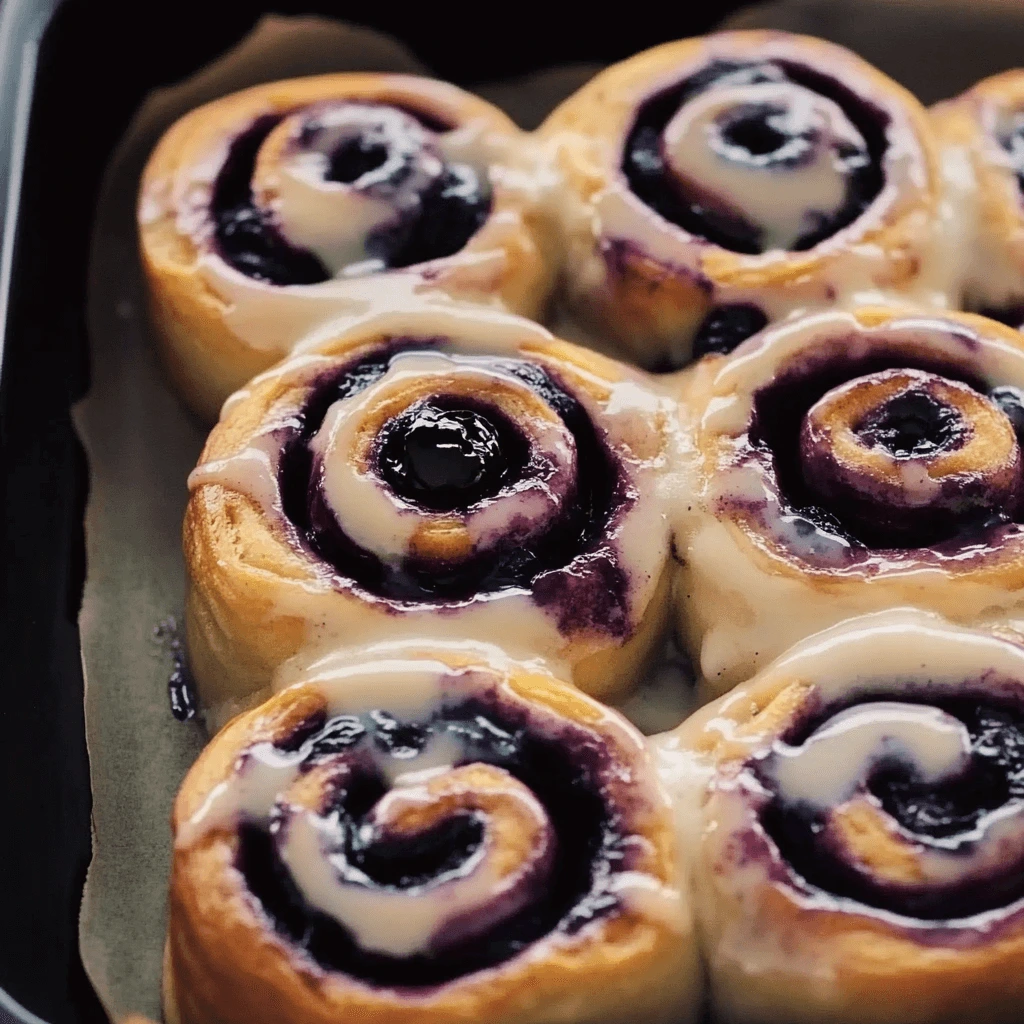 Blueberry Cinnamon Rolls