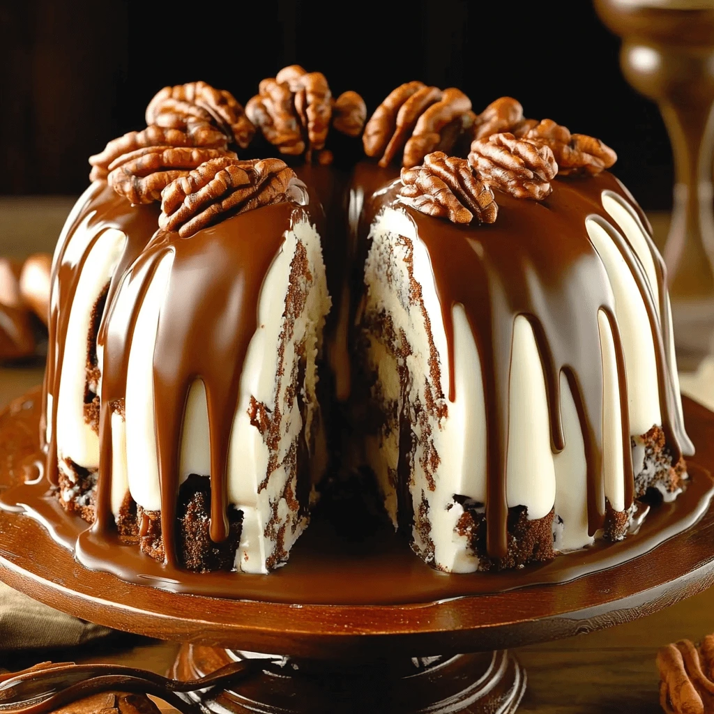 Caramel Pecan Bundt Cake