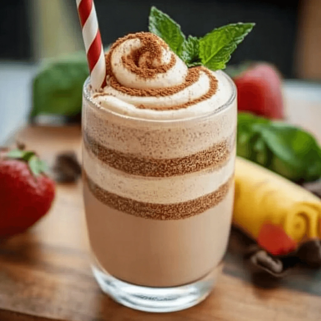 Cinnamon Roll Protein Shake