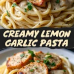 Creamy Lemon Garlic Pasta