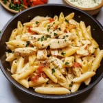 Creamy Chicken Penne Pasta