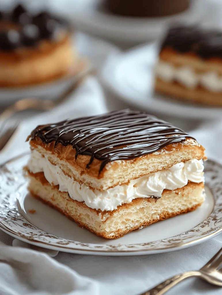 Delicious Cream Puff Cake