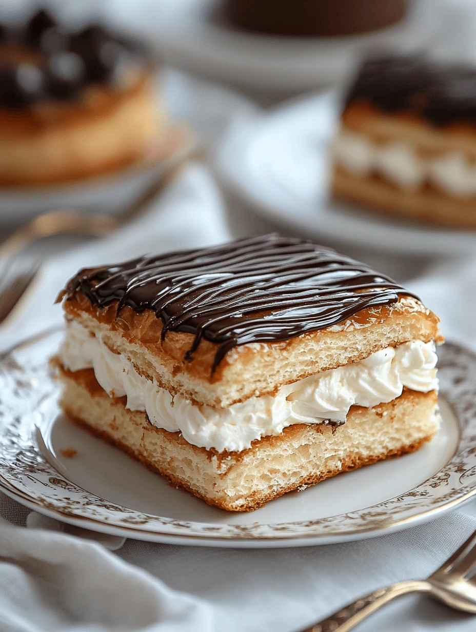 Delicious Cream Puff Cake