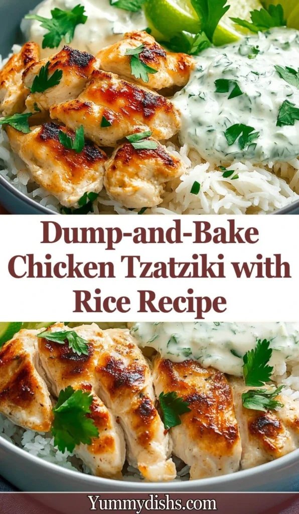 Dump-and-Bake-Chicken-Tzatziki-with-Rice-1