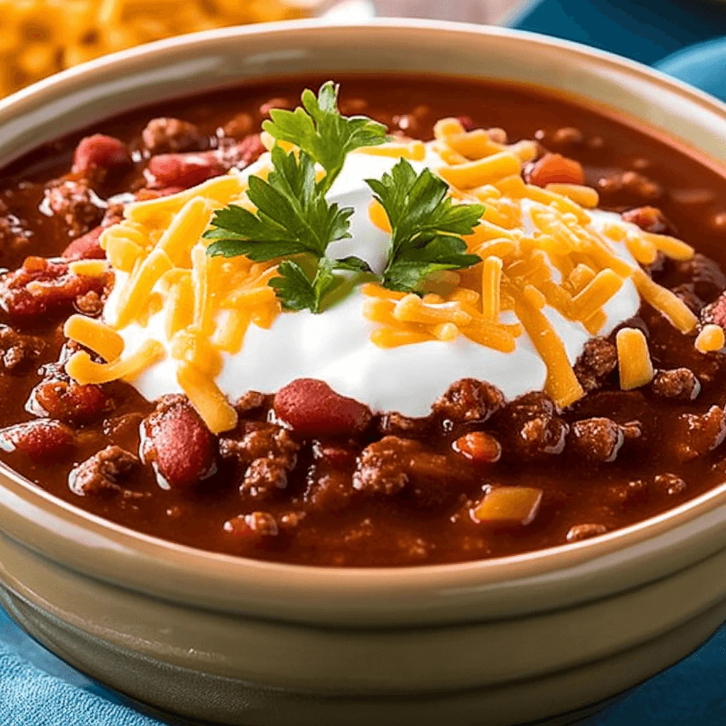 Easy Crockpot Chili recipe