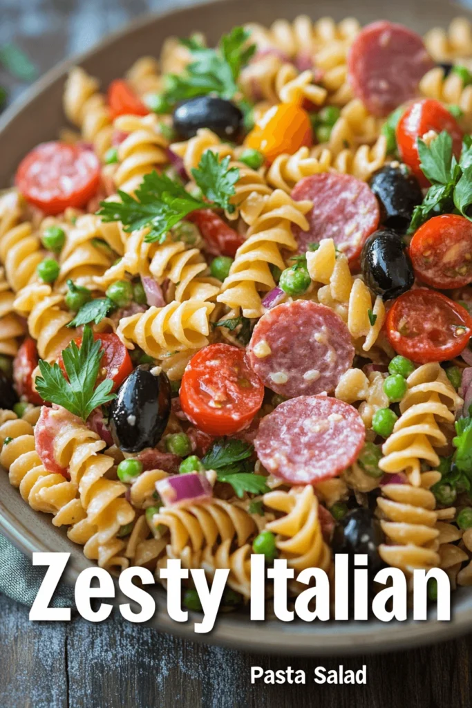 Easy Italian Pasta Salad