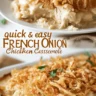 French Onion Chicken Casserole