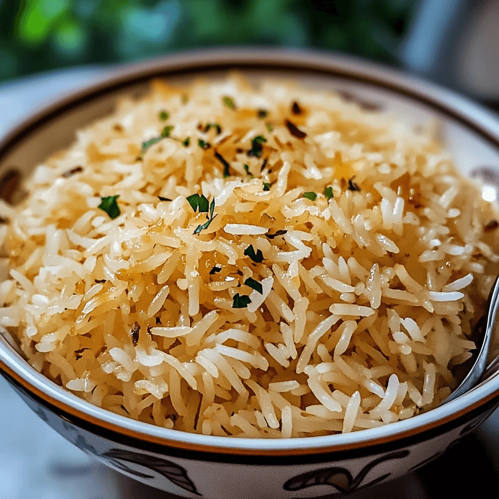 Golden Onion Butter Jasmine Rice