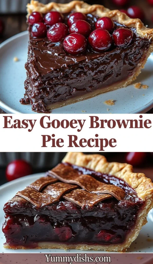 Gooey-Brownie-Pie