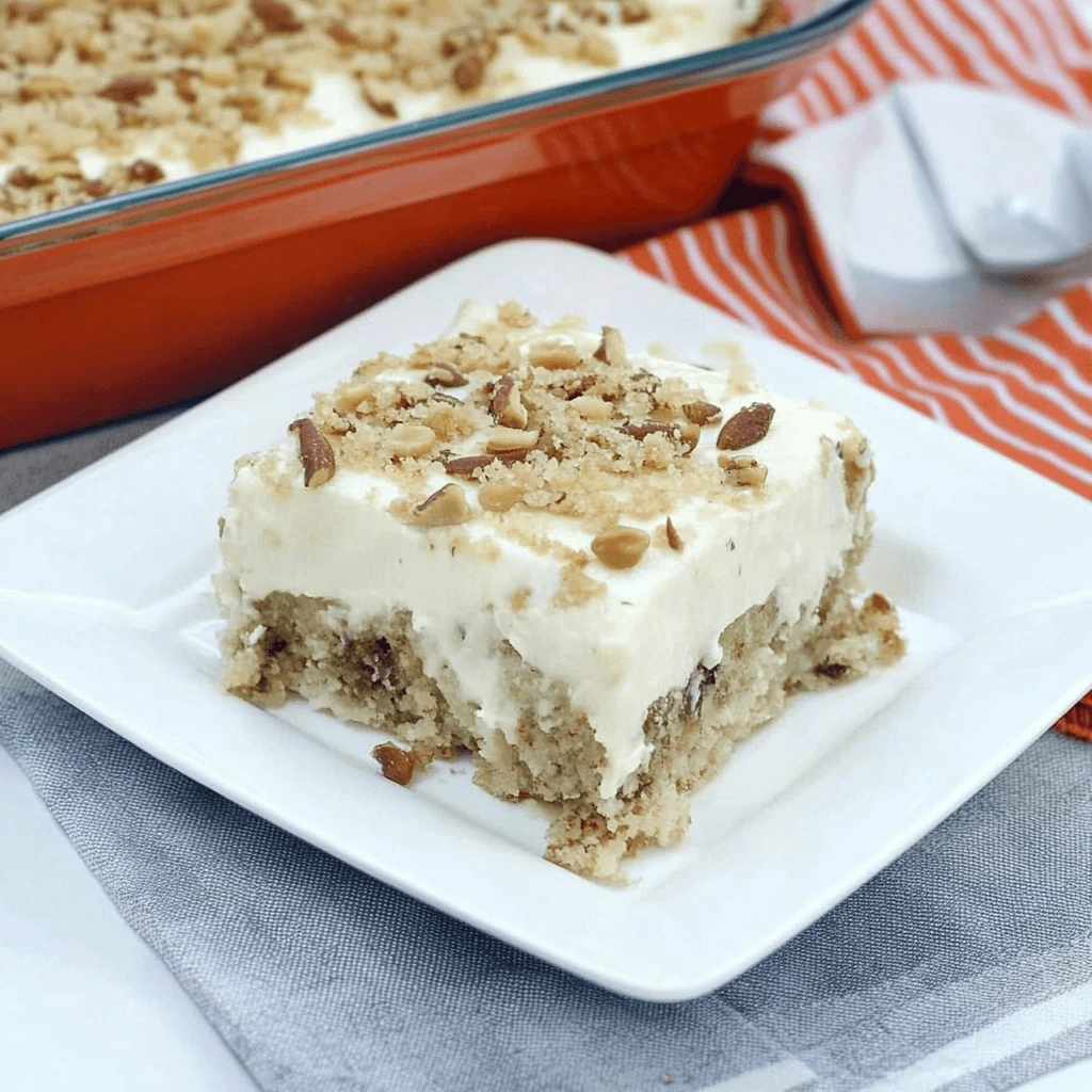 Italian Cream Sheet Cake