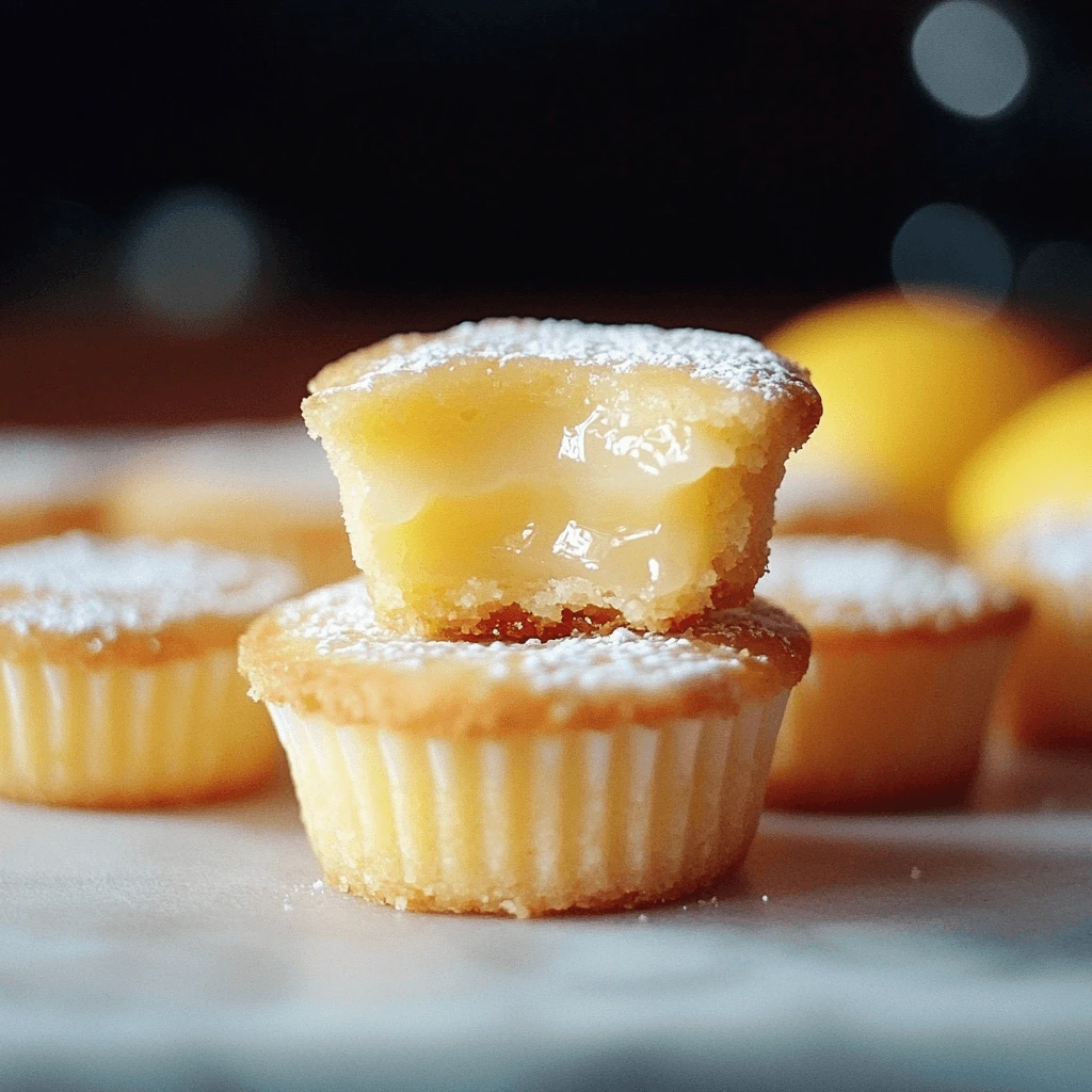 Lemon Bar Cookie Cups