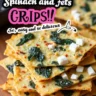 Mediterranean Spinach and Feta Crisps