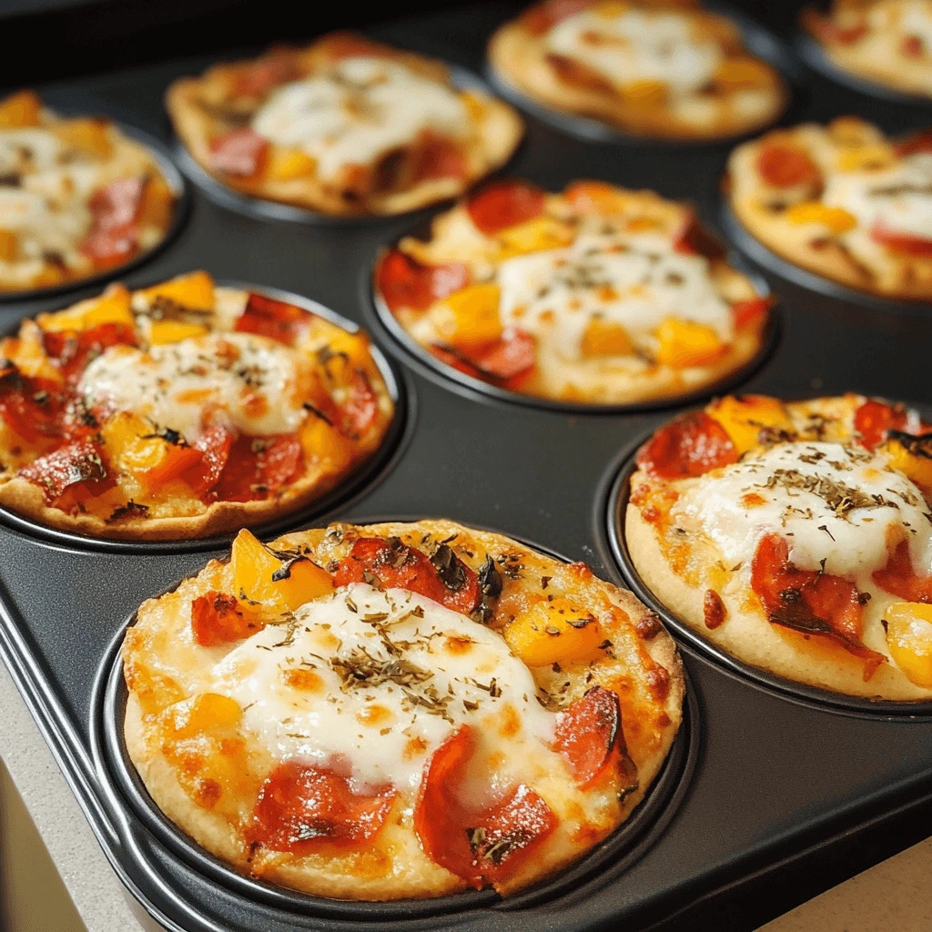 Muffin Breakfast Pizzas