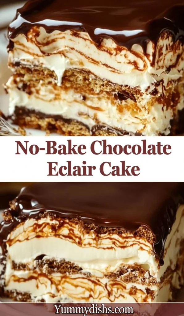 No-Bake-Chocolate-Eclair-Cake-1