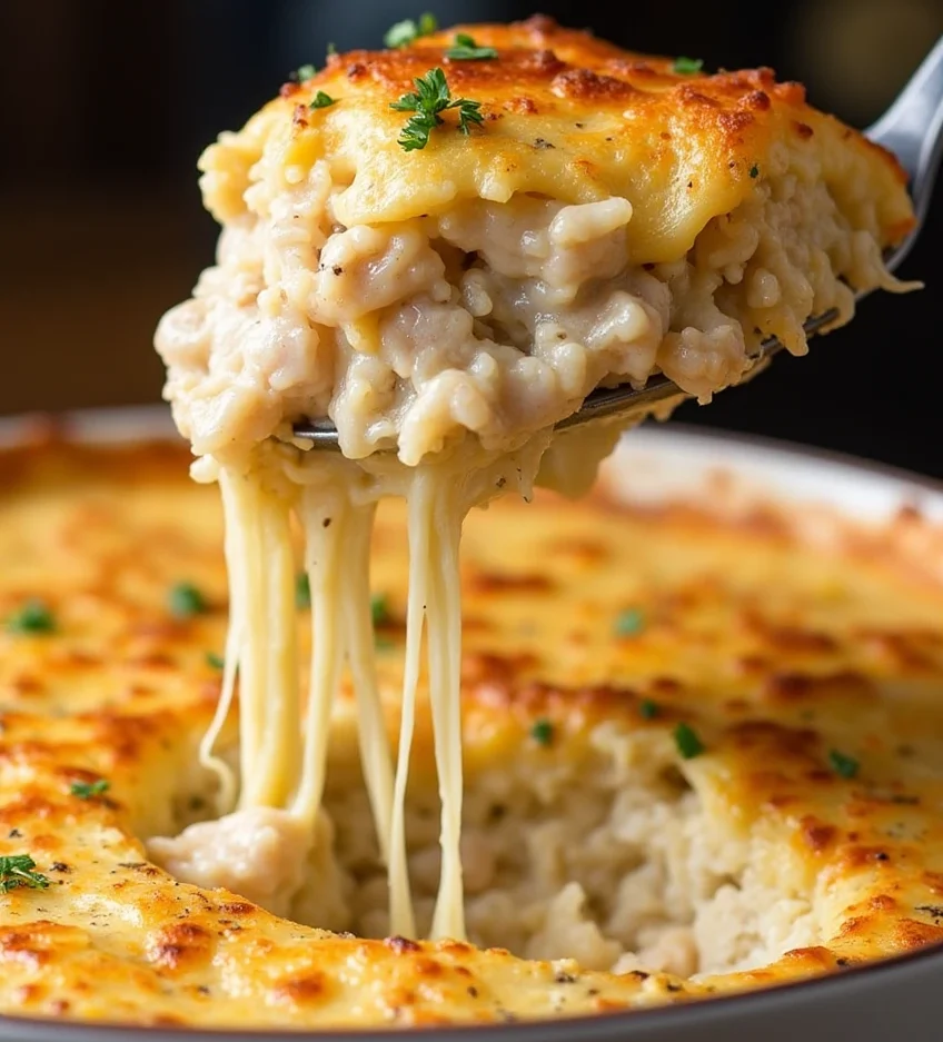 One Pan Chicken Rice Bake