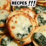 Spinach Dip Cheese Crisps