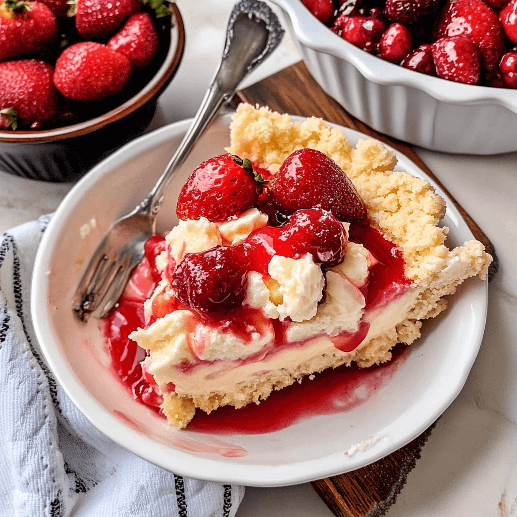 Strawberry Cheesecake Dump Cake