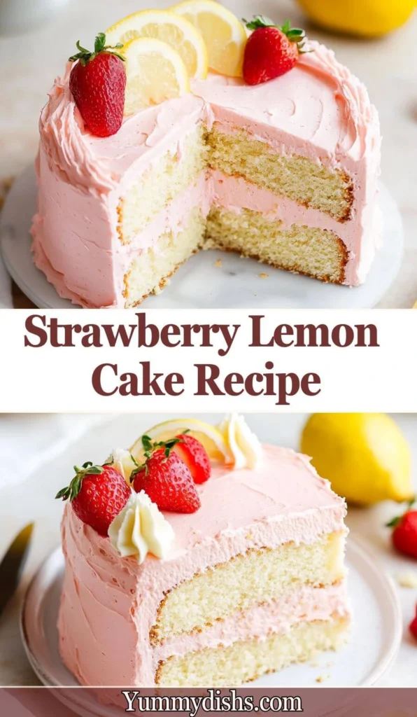 Strawberry-Lemon-Cake-Recipe