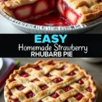 Strawberry Rhubarb Pie