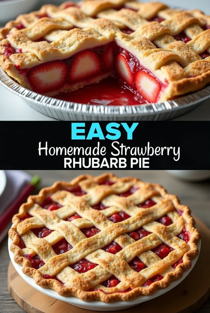 Strawberry Rhubarb Pie