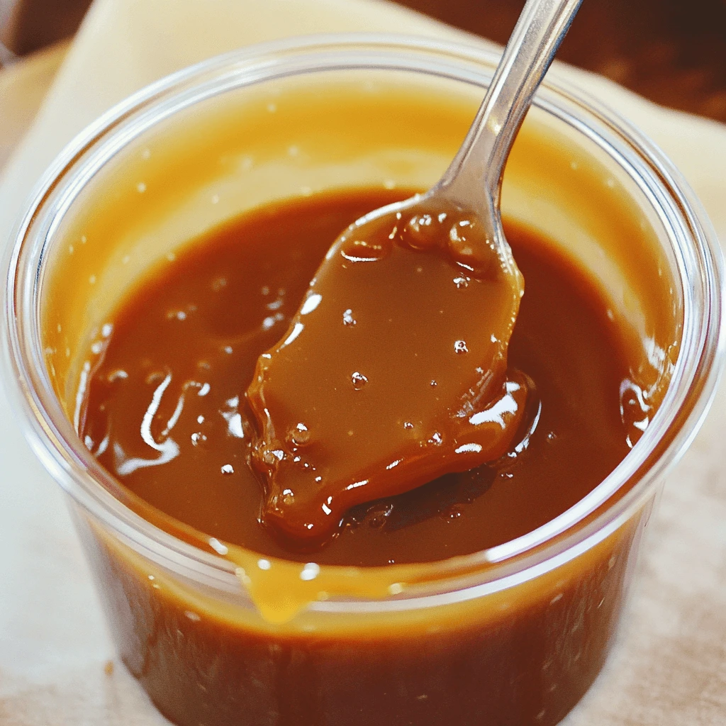 homemade caramel