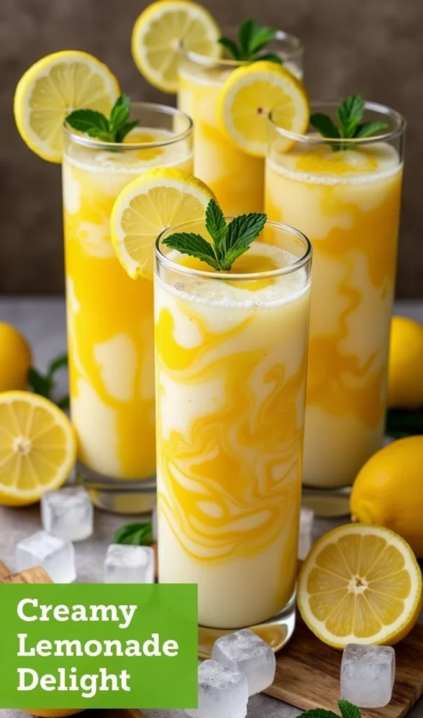 Creamy Lemonade Delight