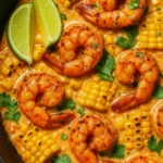 Mexican Street Corn and Shrimp