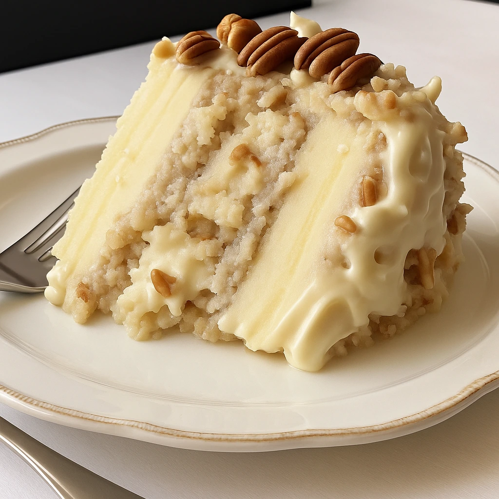 Snowy Bavarian Bliss Cake