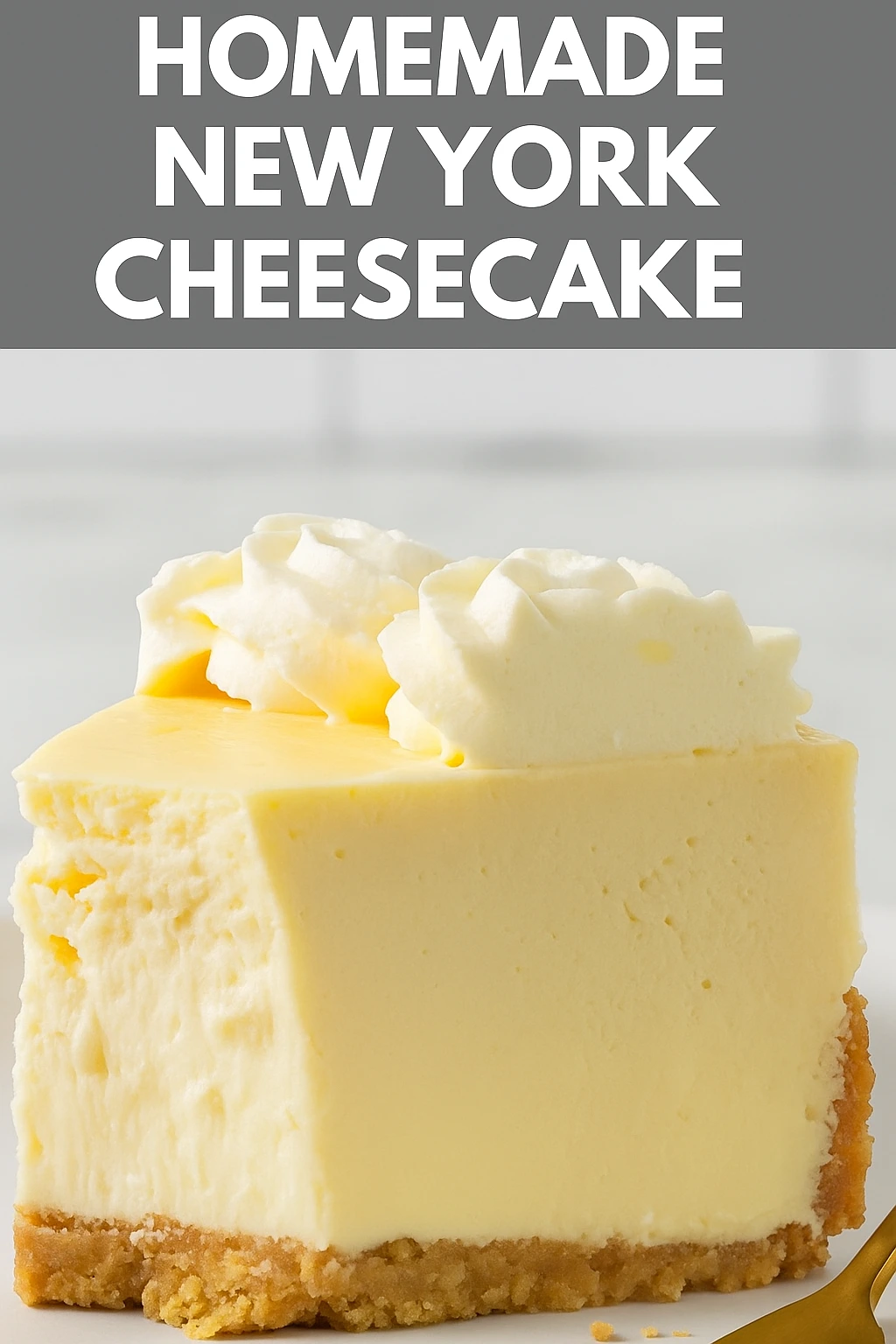 homemade new york cheesecake