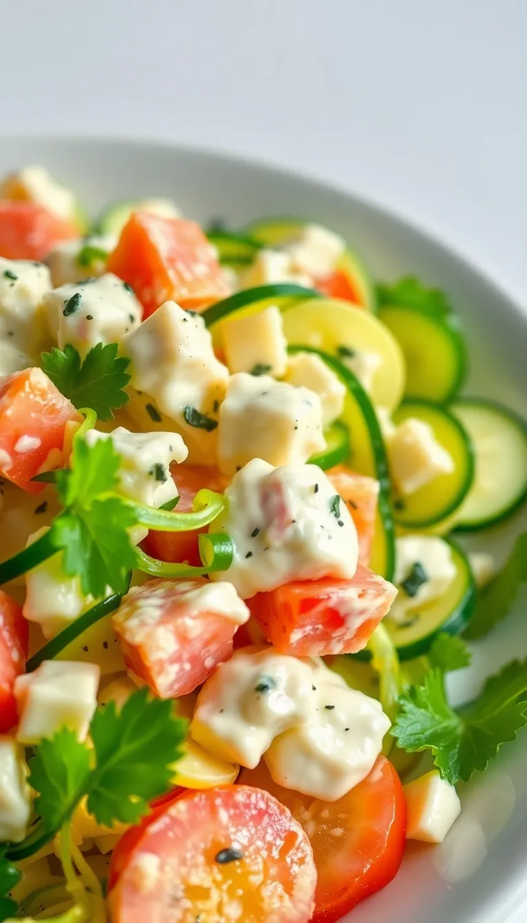 Creamy Cucumber Salad 