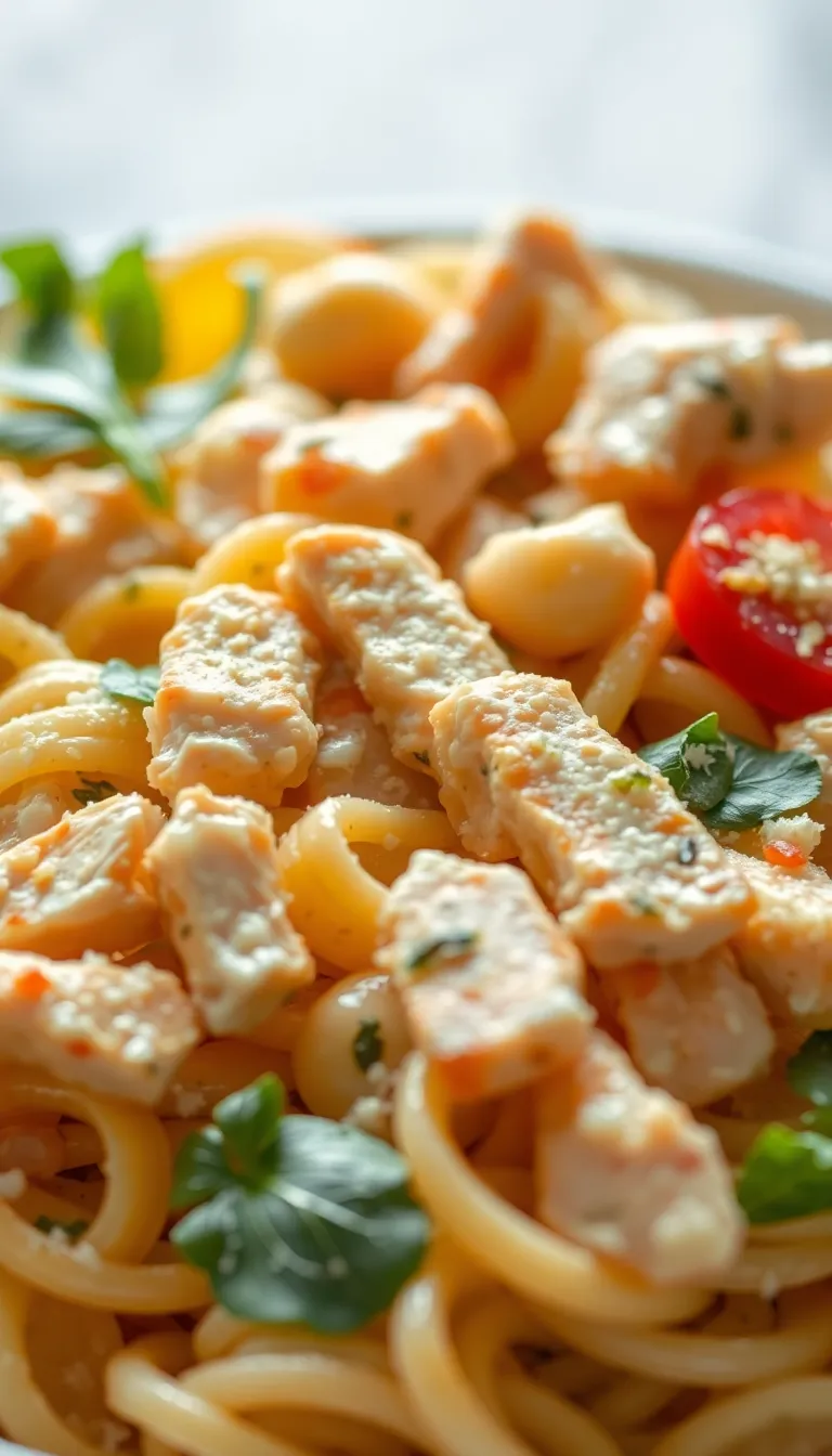 Chicken Caesar Pasta Salad