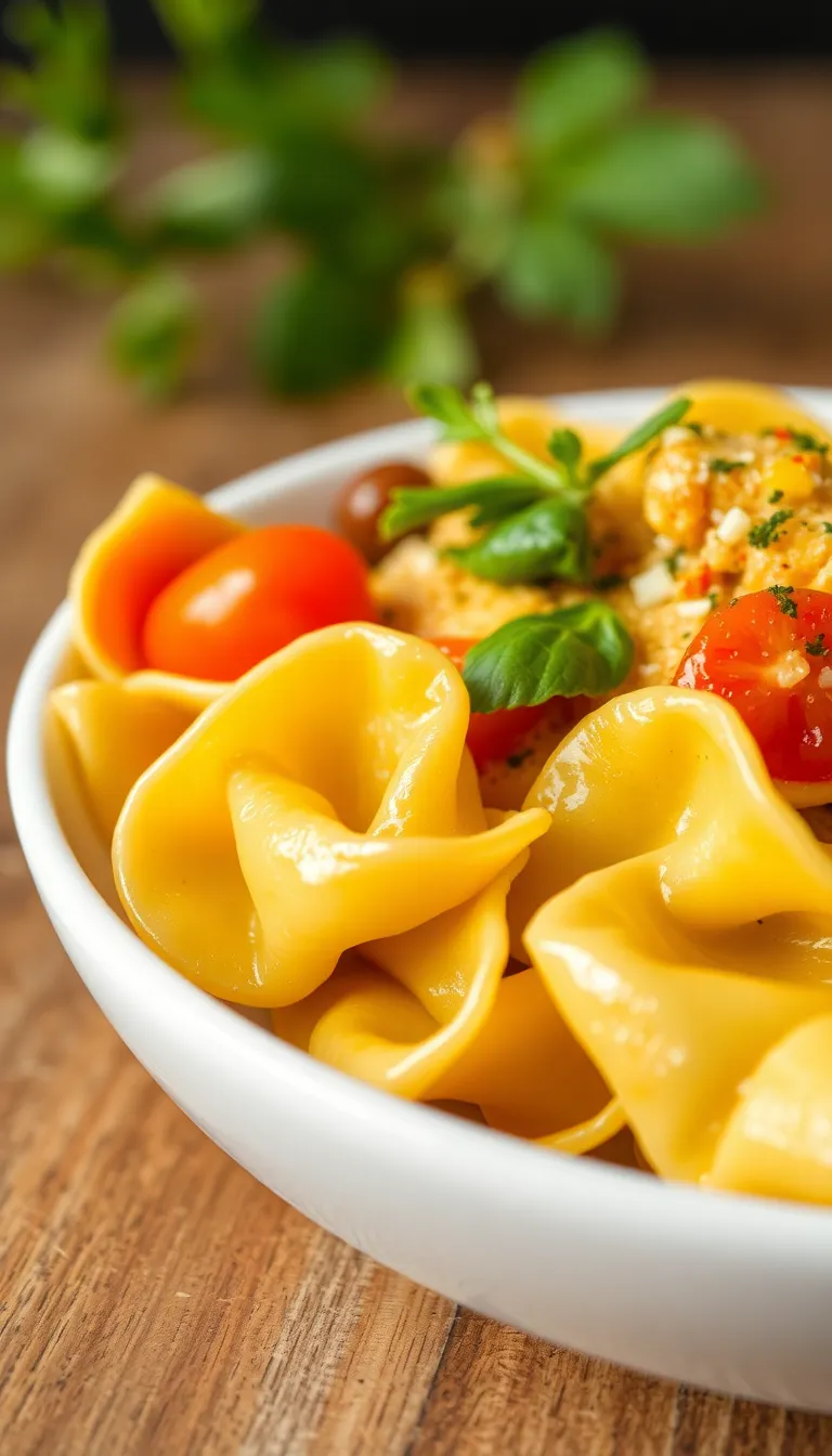 Tortellini with Summer Veggies