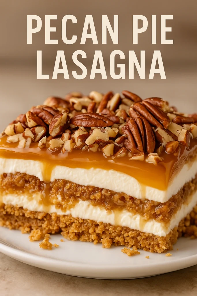 Pecan Pie Lasagna