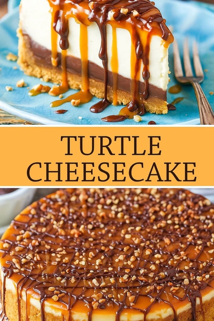 turtle cheesecake